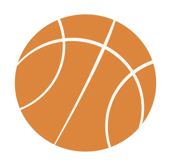 Atletik ekipman basketbol — Stok Vektör