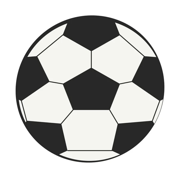 Sportgeräte Fußball — Stockvektor