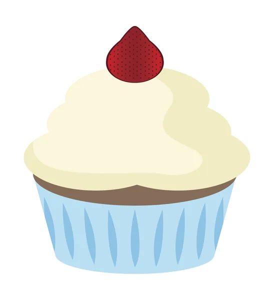 Cupcakes och muffins — Stock vektor