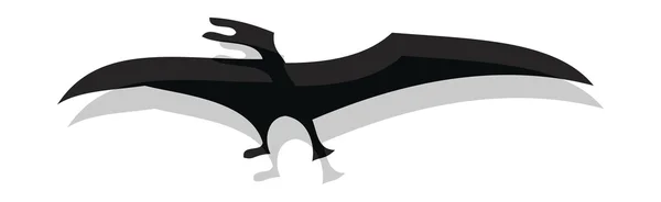 Dinosauři silueta vektory — Stockový vektor