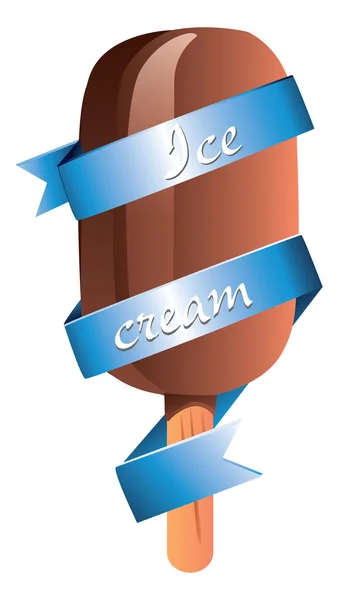 甜点冰激淋插图 — 图库矢量图片