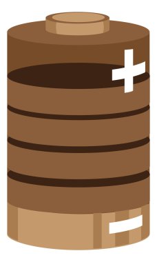 batarya kutsal kişilerin resmi clipart illüstrasyon