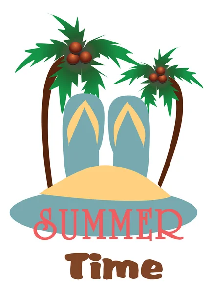 Vecteurs d'agence de vacances tropicales — Image vectorielle