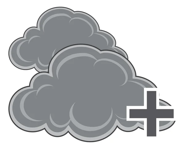 Obrázek Klipart ikony počasí — Stockový vektor