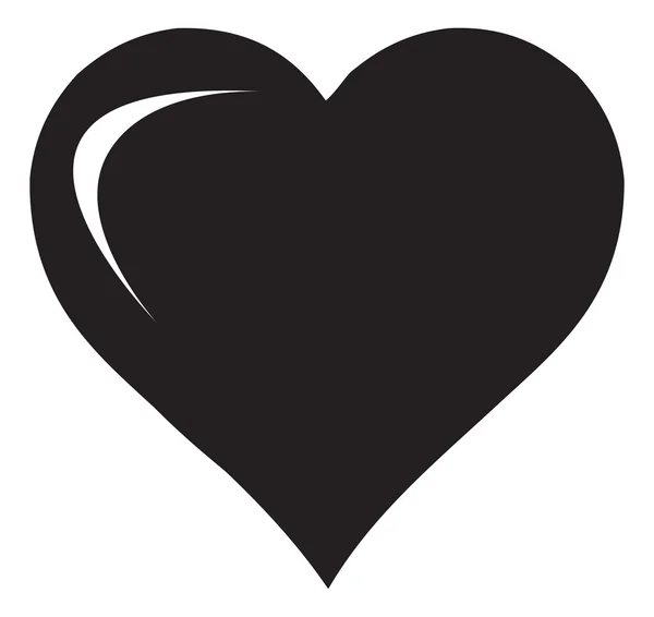 Iconos de silueta de San Valentín amor — Vector de stock