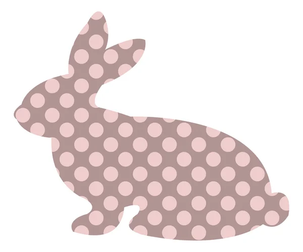 Easter bunny tavşan vektör — Stok Vektör