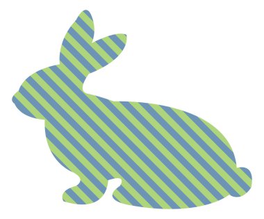 easter bunny tavşan vektör 