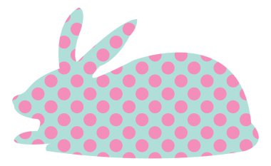 easter bunny tavşan vektör 