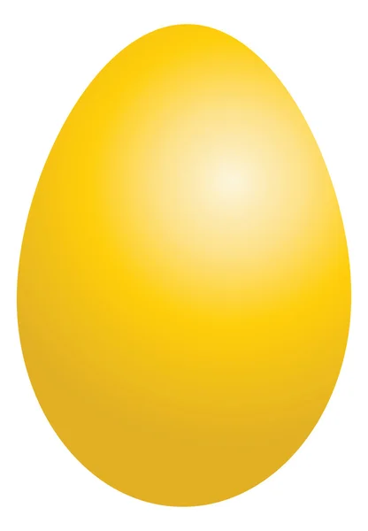 Vector de huevo de Pascua de color — Vector de stock