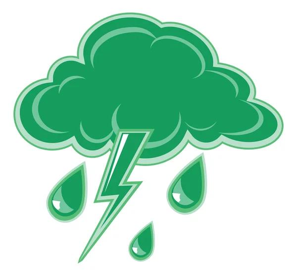 Symbole für das Wetter — Stockvektor