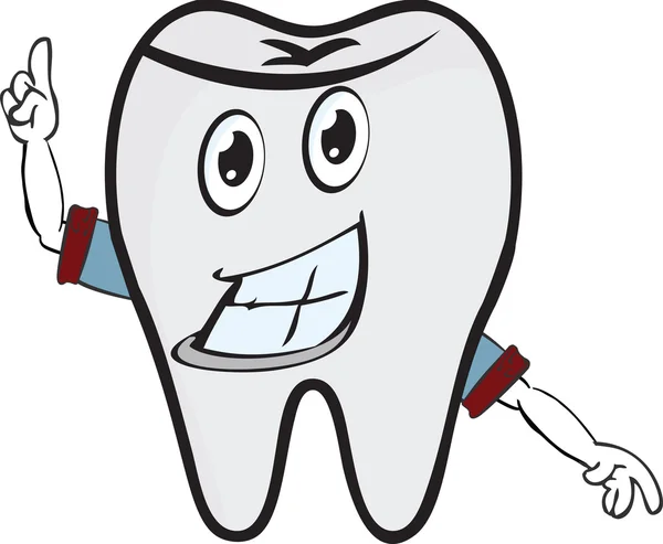 Odontología higiene oral cuidado vector — Vector de stock