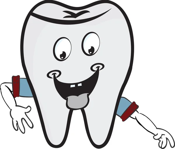 Odontoiatria igiene orale vettore di cura — Vettoriale Stock