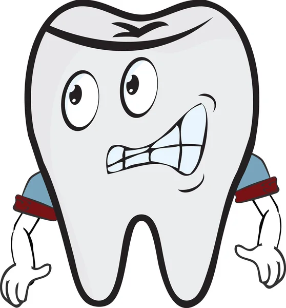 Odontoiatria igiene orale vettore di cura — Vettoriale Stock