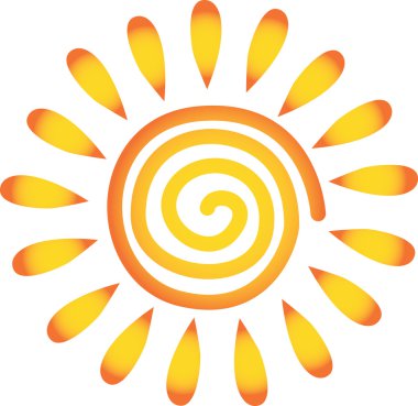 tam güneş hava simgesi