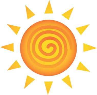 tam güneş hava simgesi