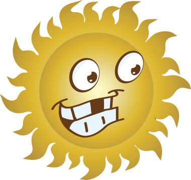 tam güneş hava simgesi