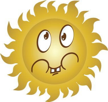 tam güneş hava simgesi