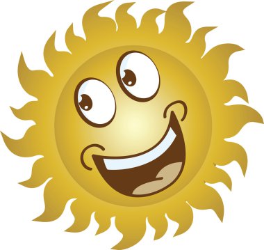 tam güneş hava simgesi