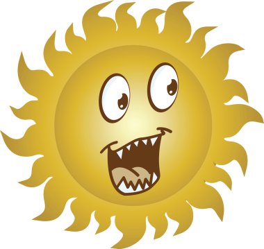 tam güneş hava simgesi