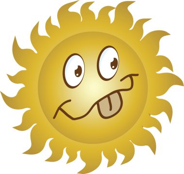 tam güneş hava simgesi