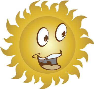 tam güneş hava simgesi