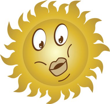 tam güneş hava simgesi