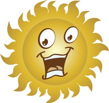 tam güneş hava simgesi