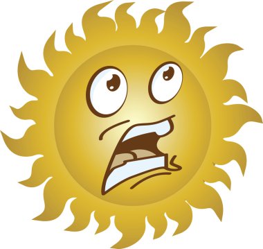 tam güneş hava simgesi