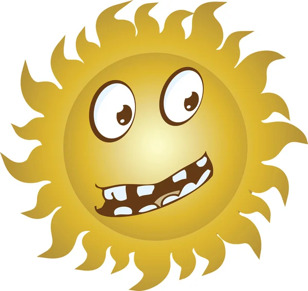 Ikona počasí plné slunce — Stockový vektor
