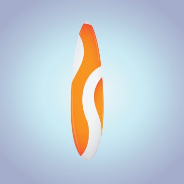 Sörf tahtaları üzerinde beyaz izole