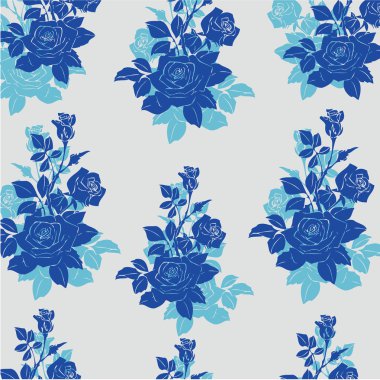 vintage tarzı vektör çiçek Çizim