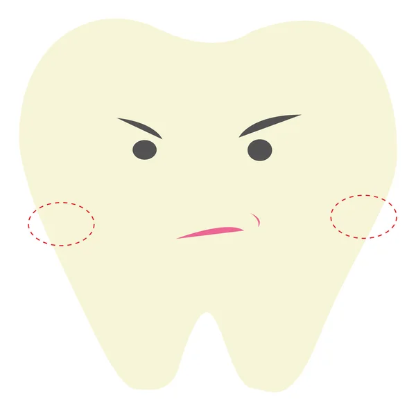 Ilustración de hada diente — Vector de stock