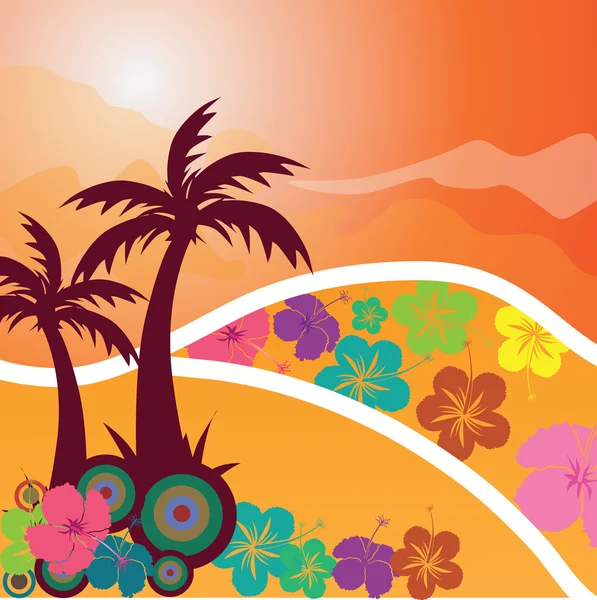 Plantilla de verano — Vector de stock