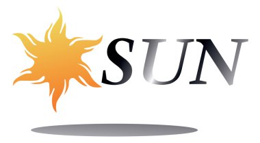 Güneş enerjisi çevre simgeler