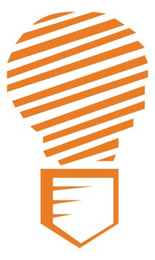 Ampul simgesi turuncu