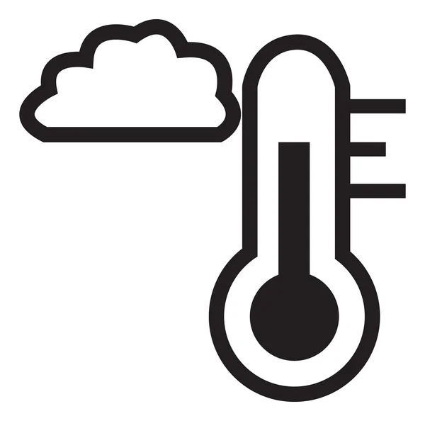 Thermometer icon clipart illustration — Stock Vector