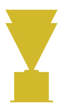 Vektör Altın Kupa ve Ödülleri simgeler