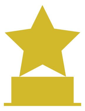 Vektör Altın Kupa ve Ödülleri simgeler