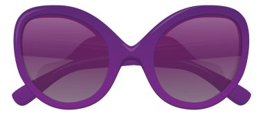 Kalça güneş gözlüğü vektör