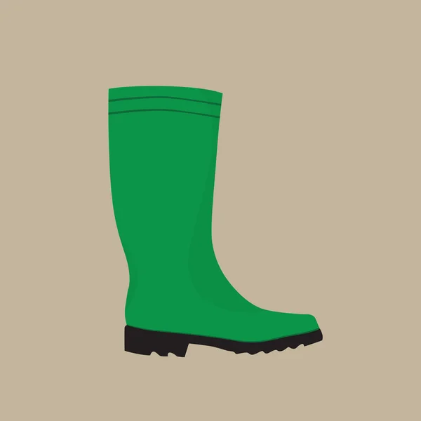 Bezpečnostní gumové boty vektorové ilustrace — Stockový vektor