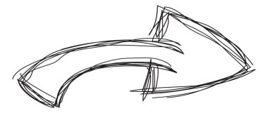 oklar gibi tasarım öğeleri doodle