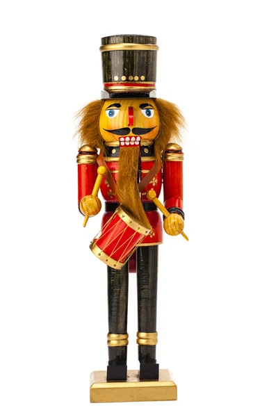 Traditional figurine christmas nutcracker — Stock Photo, Image