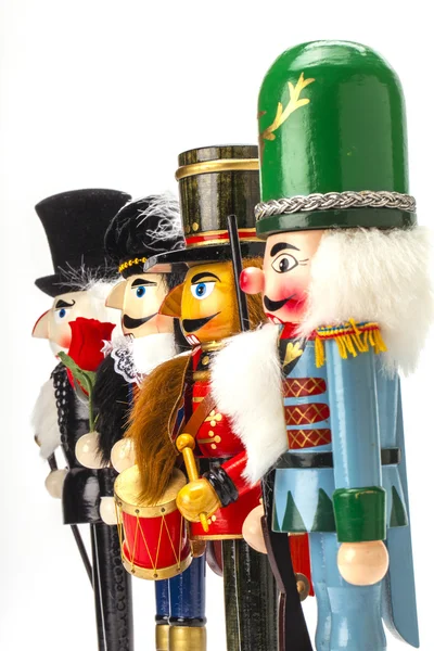 Traditional figurine christmas nutcracker — Stock Photo, Image