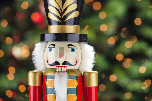 Beautiful and colorful holiday nutcracker ornament decoration — Stock Photo, Image