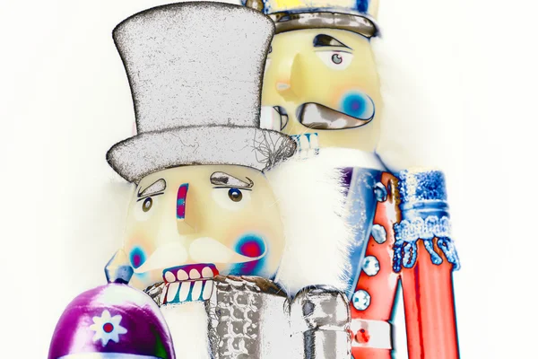 Traditional figurine christmas nutcracker — Stock Photo, Image