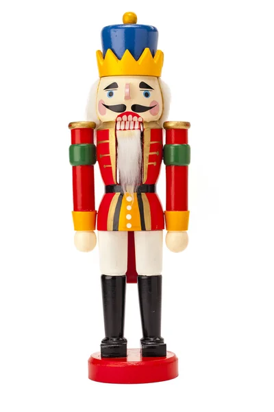 Tradiční Figurína Vánoční Louskáček — Stock fotografie