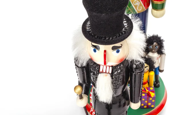 Traditional figurine christmas nutcracker — Stock Photo, Image