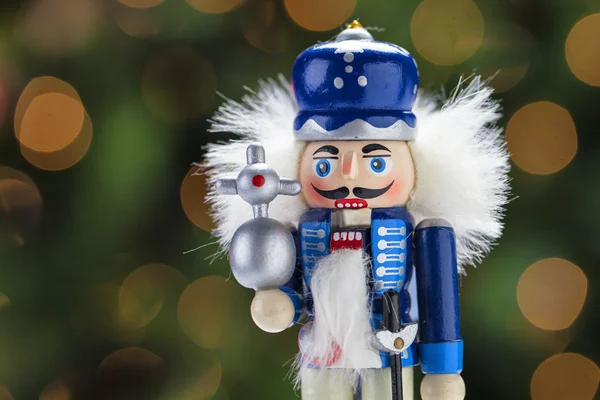 Beautiful and colorful holiday nutcracker ornament decoration — Stock Photo, Image