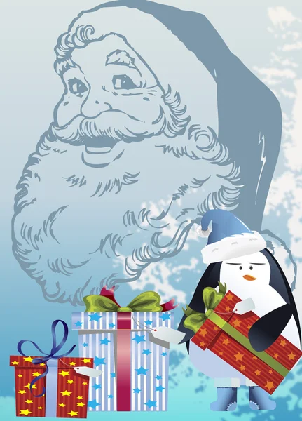 クリスマス テーマのベクトルとポスター — ストックベクタ