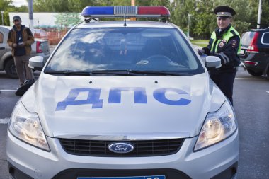 Rus hizmet devriye sonrası. Moskova. Haziran, 13, 2016